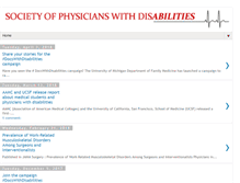 Tablet Screenshot of physicianswithdisabilities.org